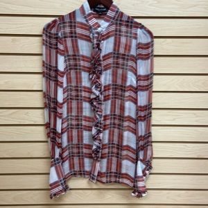 Adele Fado women blouse Size 40 made in Italy   USA size S